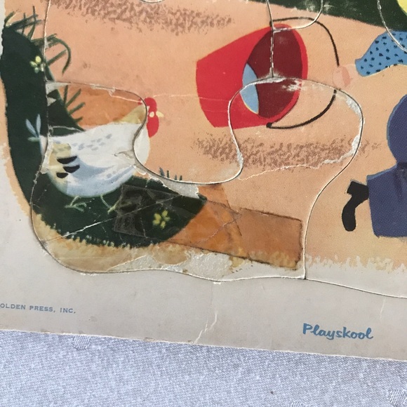 5 Vintage Playskool board puzzles - Picture 7 of 11